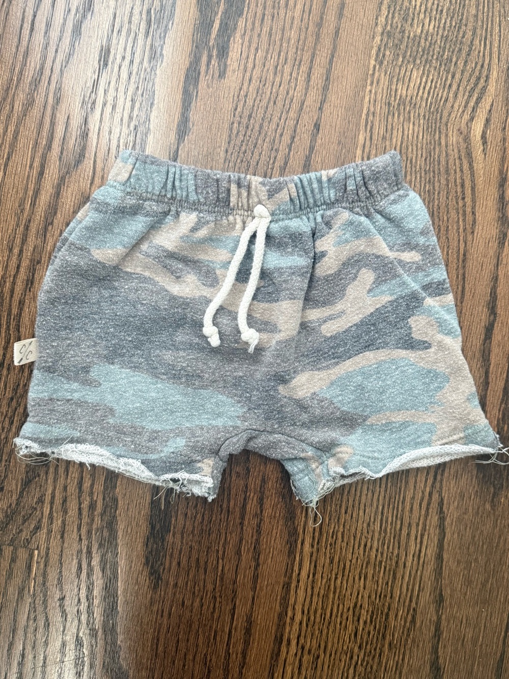 Childhoods Clothing Boy Shorts- Faded Camo